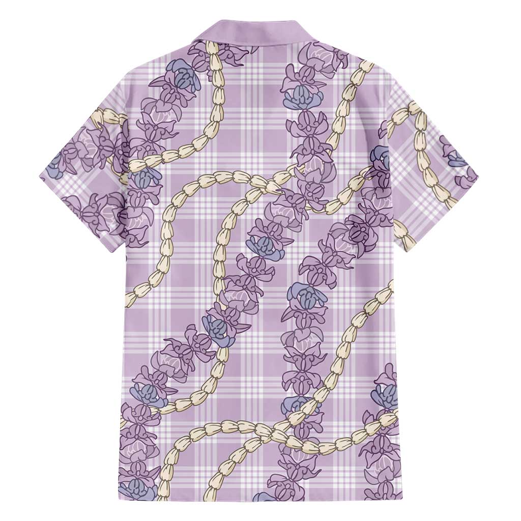 Pua Kalaunu Lei Family Matching Short Sleeve Bodycon Dress and Hawaiian Shirt Palaka Pattern