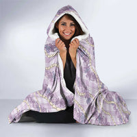 Pua Kalaunu Lei Hooded Blanket Palaka Pattern LT01 - Polynesian Pride