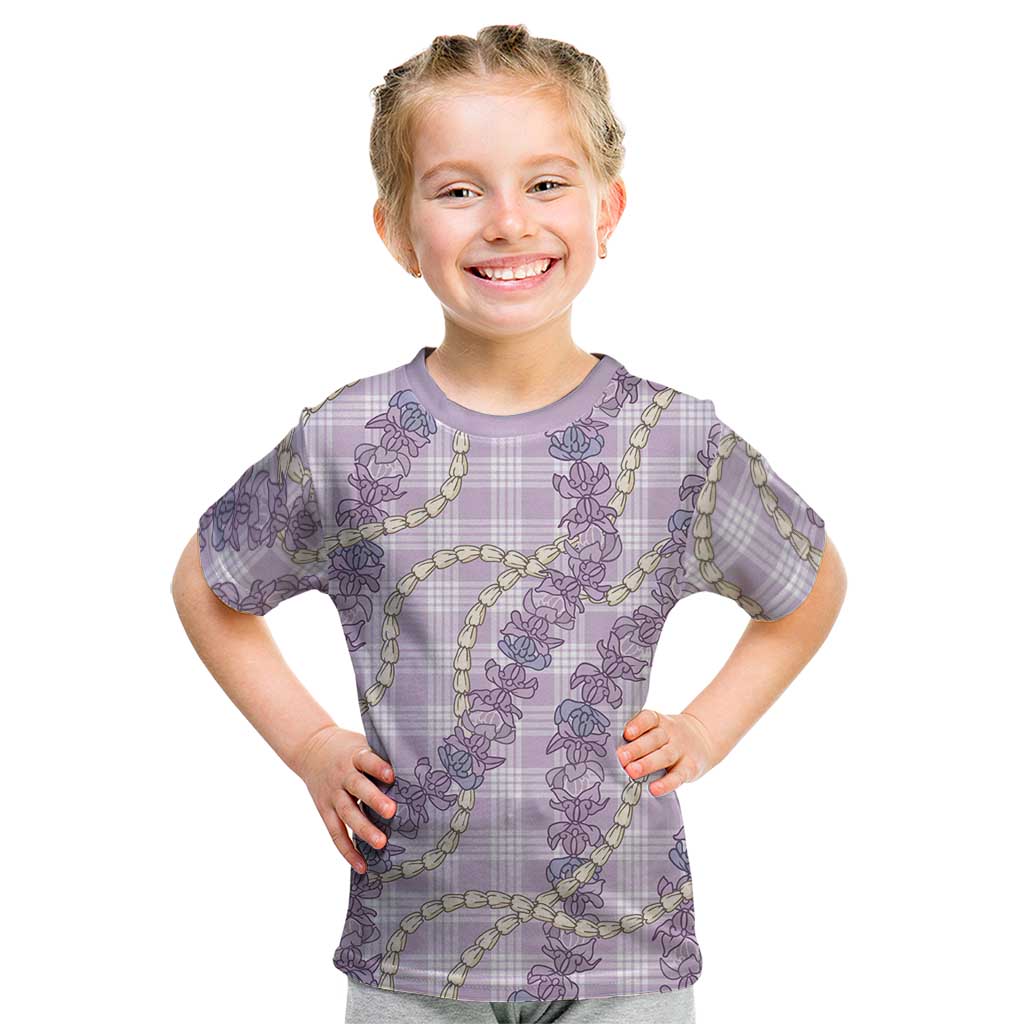 Pua Kalaunu Lei Kid T Shirt Palaka Pattern