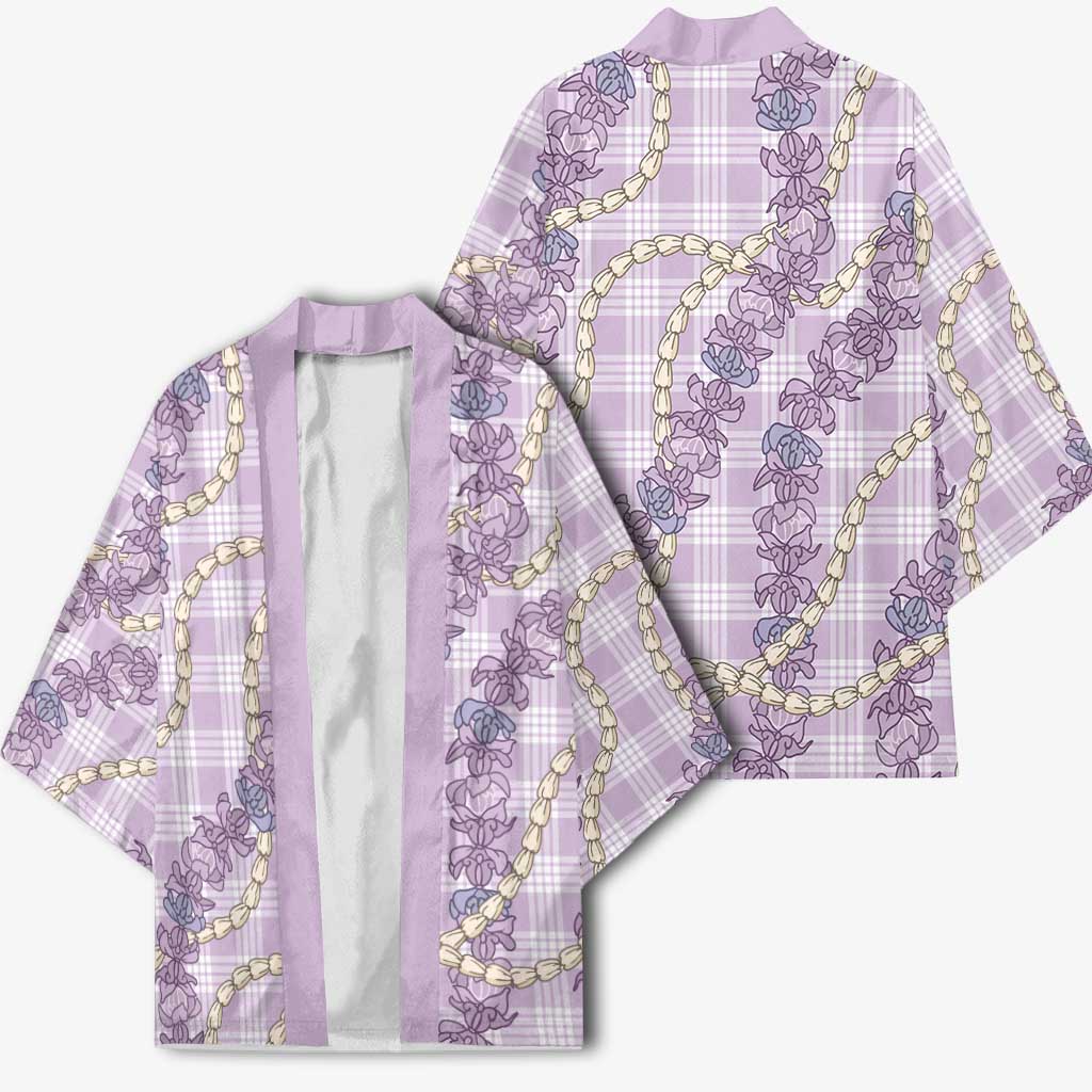 Pua Kalaunu Lei Kimono Palaka Pattern LT01 - Polynesian Pride