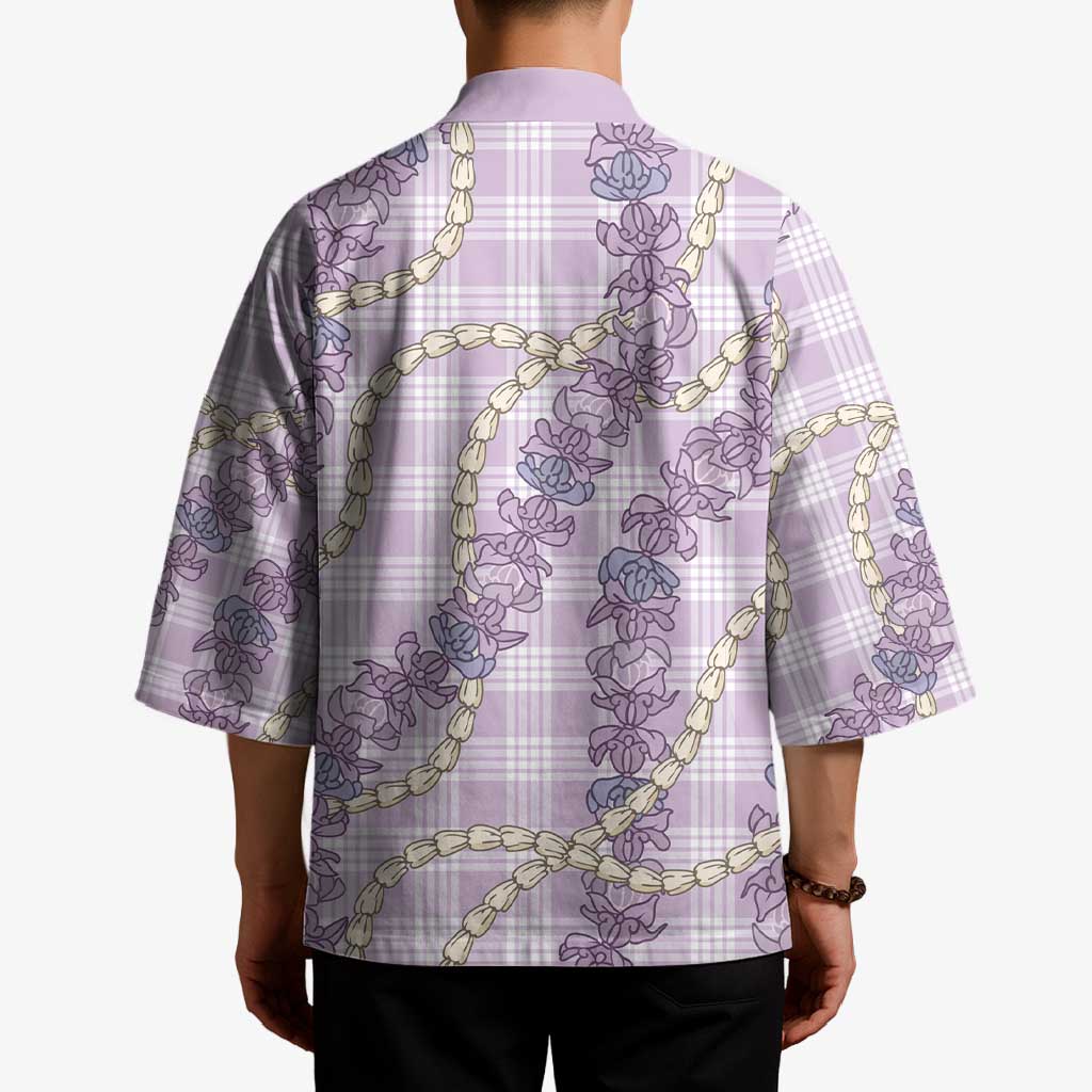 Pua Kalaunu Lei Kimono Palaka Pattern LT01 - Polynesian Pride