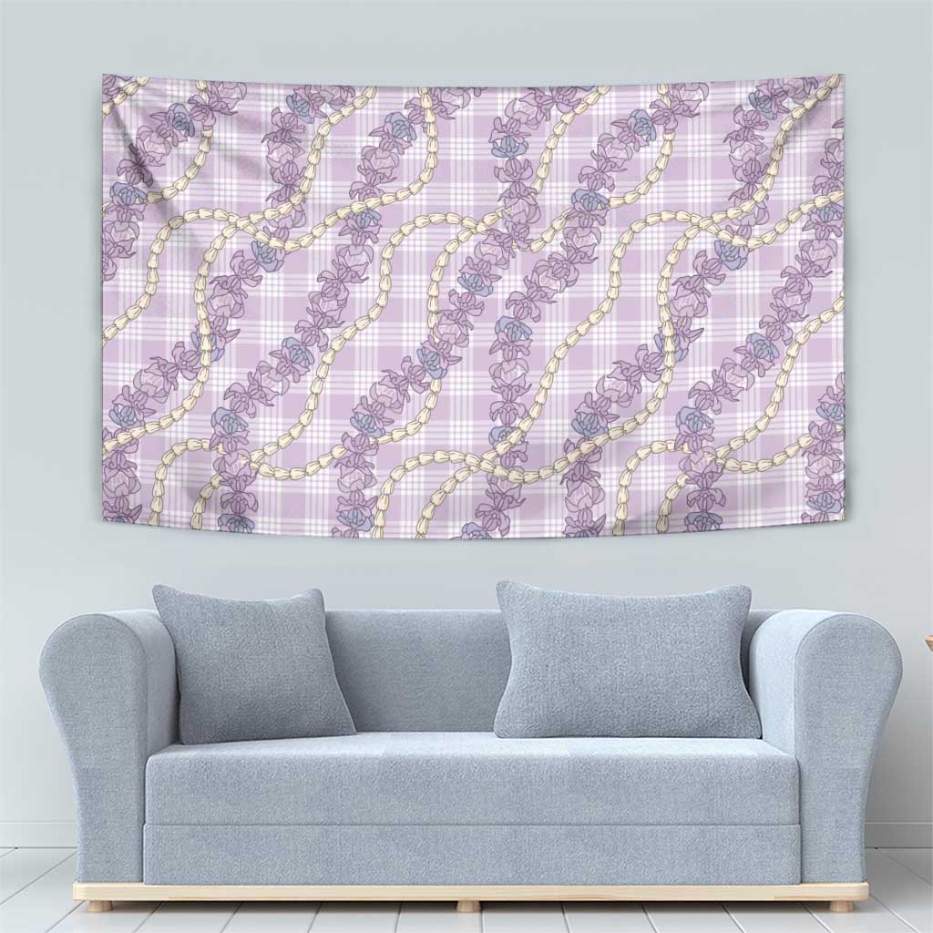 Pua Kalaunu Lei Tapestry Palaka Pattern LT01 - Polynesian Pride