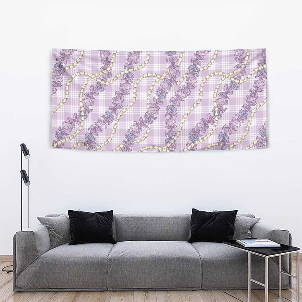 Pua Kalaunu Lei Tapestry Palaka Pattern LT01 - Polynesian Pride