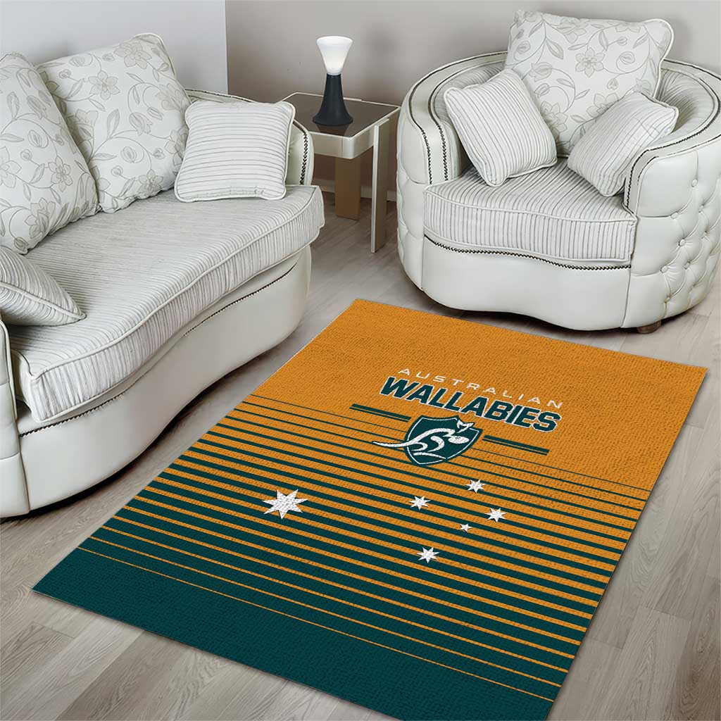 Rugby Australia Area Rug Junior Wallabies Go Champions