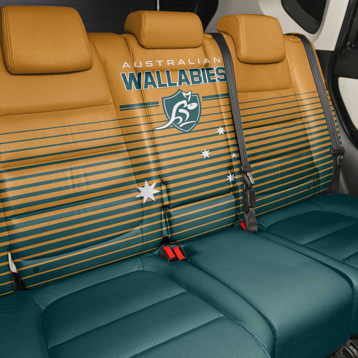 Rugby Australia Back Car Seat Cover Junior Wallabies Go Champions