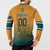 Custom Rugby Australia Button Sweatshirt Junior Wallabies Go Champions