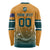 Custom Rugby Australia Long Sleeve Shirt Junior Wallabies Go Champions