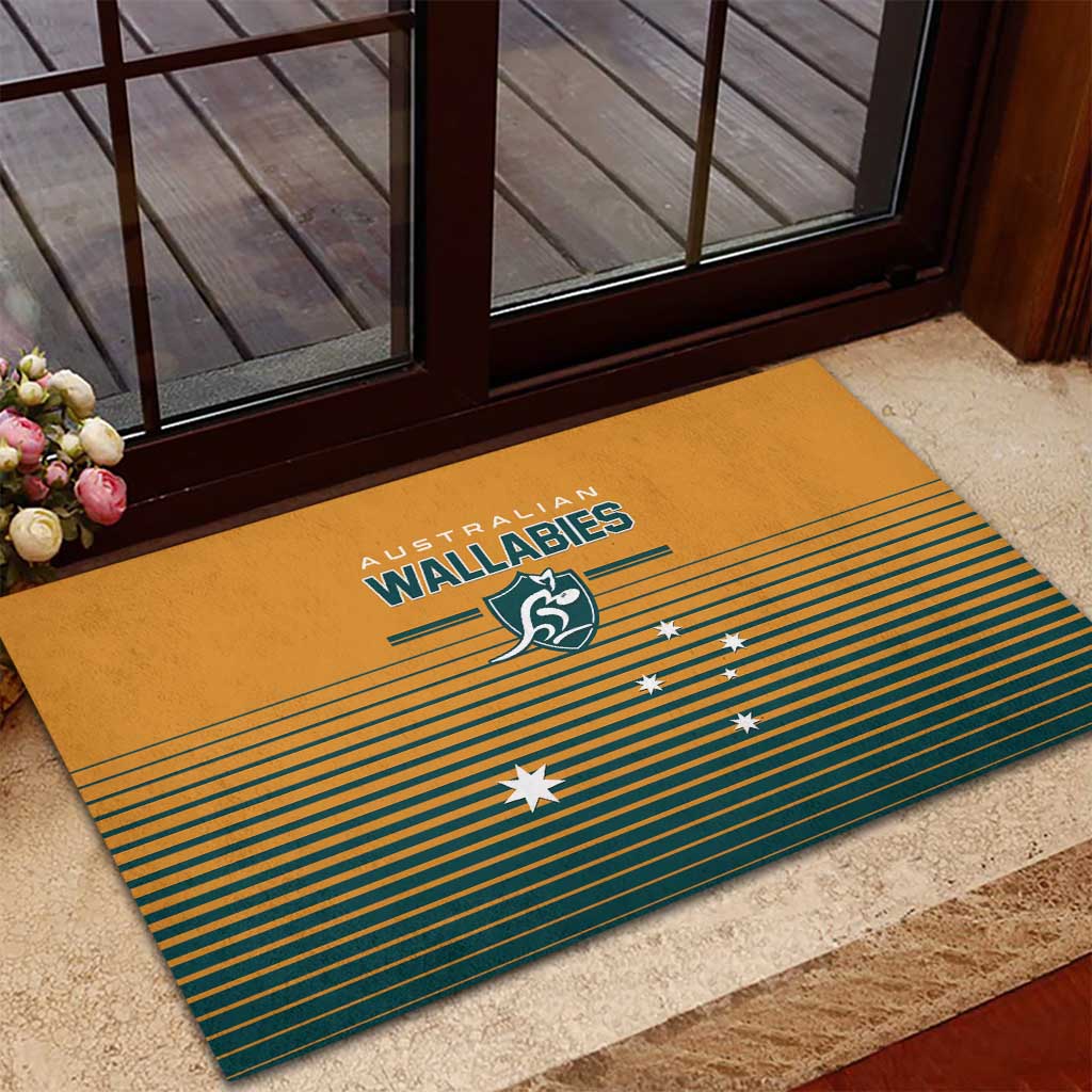 Rugby Australia Rubber Doormat Junior Wallabies Go Champions