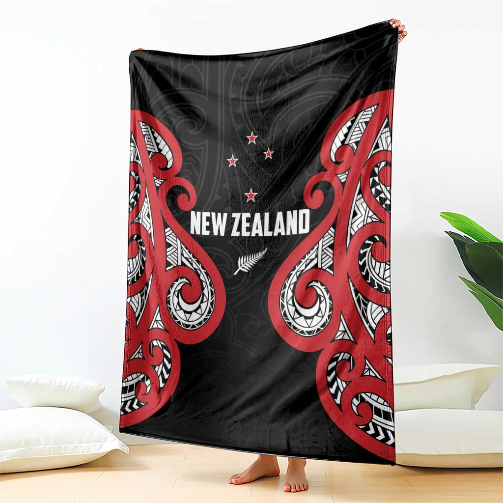 Rugby New Zealand Blanket Baby Black Go Champions