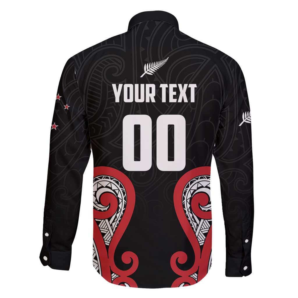 Custom Rugby New Zealand Family Matching Summer Maxi Dress and Hawaiian Shirt Baby Black Go Champions