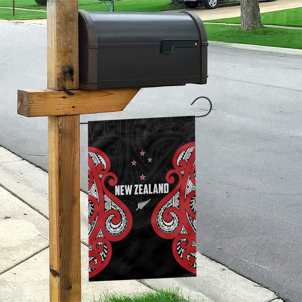 Rugby New Zealand Garden Flag Baby Black Go Champions