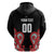 Custom Rugby New Zealand Zip Hoodie Baby Black Go Champions