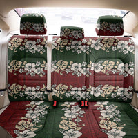 Hawaiian Hibiscus Christmas Color Back Car Seat Cover Unique LT01 - Polynesian Pride