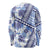 Hawaii Quilt Long Sleeve Shirt Kakau Polynesian Pattern Blue Version LT01 - Polynesian Pride