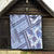 Hawaii Quilt Quilt Kakau Polynesian Pattern Blue Version LT01 - Polynesian Pride