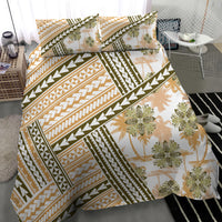 Hawaii Quilt Bedding Set Kakau Polynesian Pattern Gold Version LT01 - Polynesian Pride