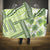 Hawaii Quilt Hooded Blanket Kakau Polynesian Pattern Olive Green Version LT01 One Size Green - Polynesian Pride