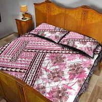 Hawaii Quilt Quilt Bed Set Kakau Polynesian Pattern Mauve Pink Version LT01 - Polynesian Pride