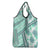Hawaii Quilt Grocery Bag Kakau Polynesian Pattern Teal Version