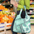 Hawaii Quilt Grocery Bag Kakau Polynesian Pattern Teal Version