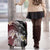 Polynesian Hawaiian Plumeria Tribal Pattern Luggage Cover Special Wine Red Version