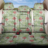 Anthurium Pikake Ti Leaf Palaka Back Car Seat Cover Green Version