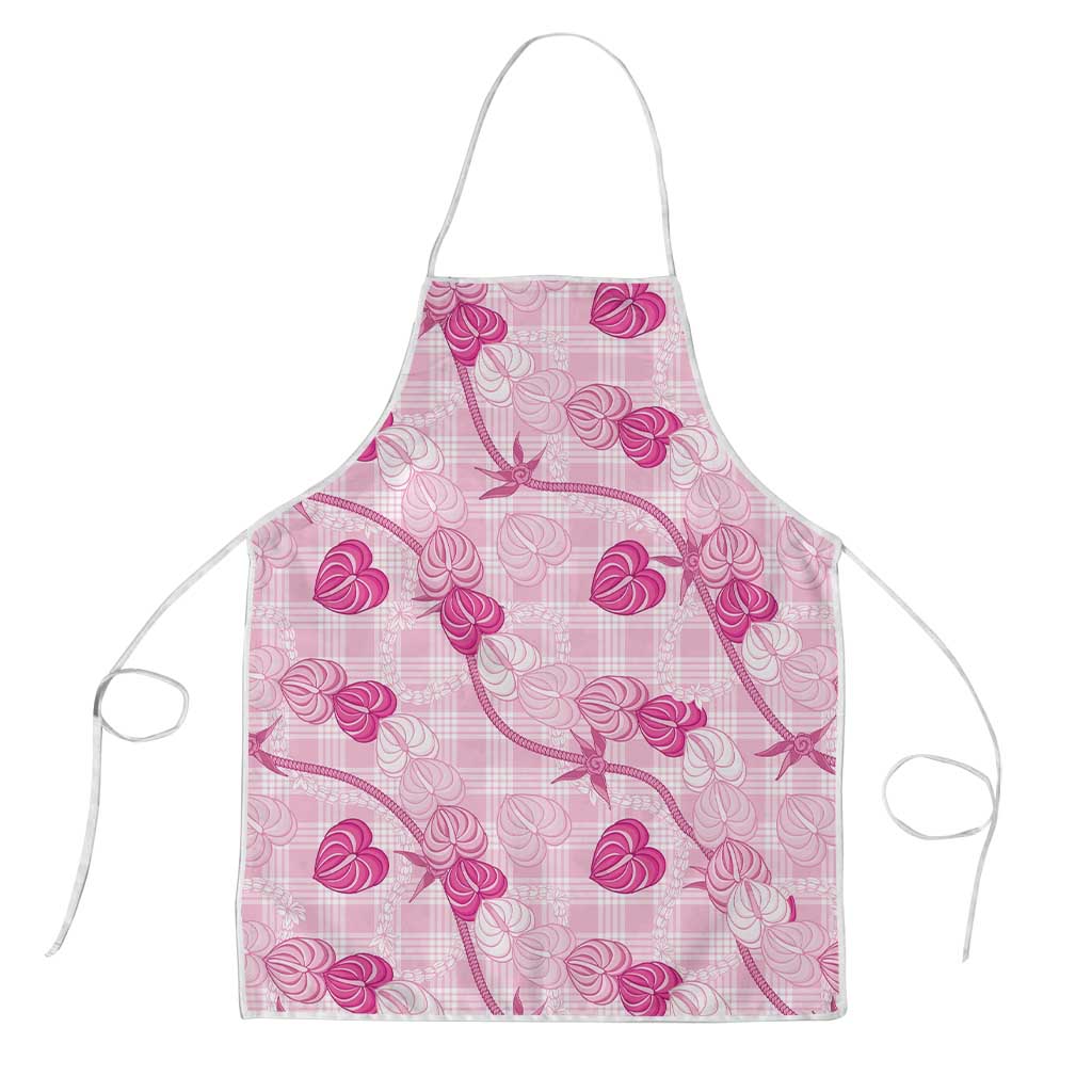 Anthurium Pikake Ti Leaf Palaka Apron Pink Version