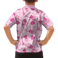 Anthurium Pikake Ti Leaf Palaka Hawaiian Shirt Pink Version LT01 - Polynesian Pride