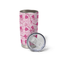 Anthurium Pikake Ti Leaf Palaka Tumbler Cup Pink Version