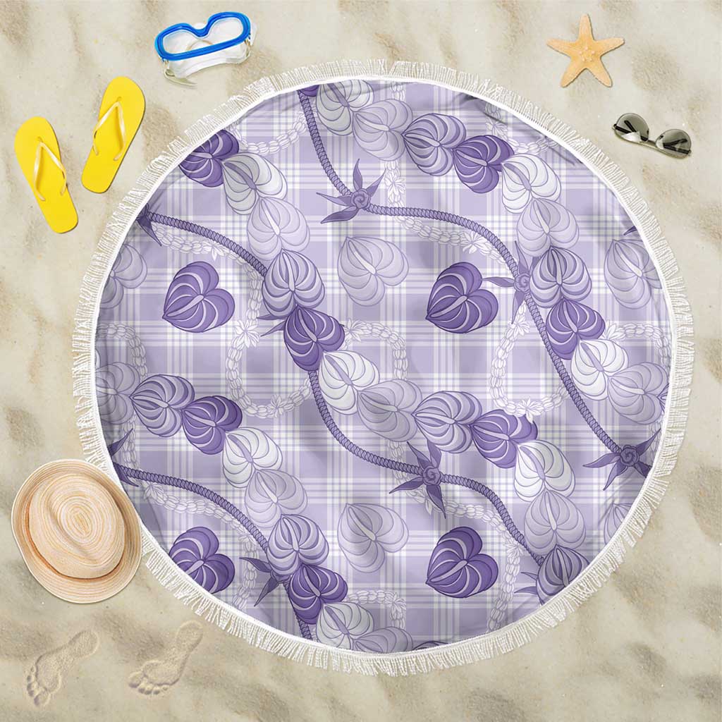 Anthurium Pikake Ti Leaf Palaka Beach Blanket Purple Version