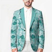 Anthurium Pikake Ti Leaf Palaka Blazer Turquoise Version