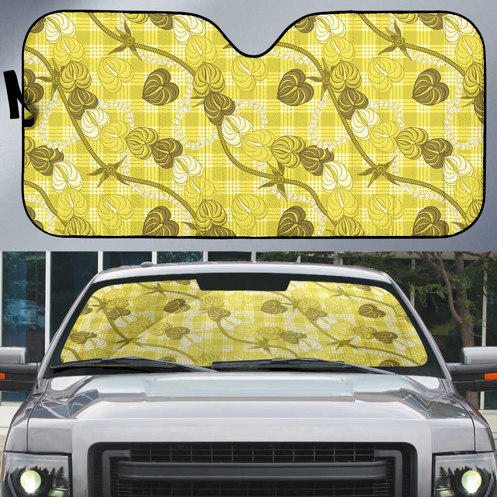 Anthurium Pikake Ti Leaf Palaka Auto Sun Shade Yellow Version