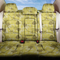 Anthurium Pikake Ti Leaf Palaka Back Car Seat Cover Yellow Version