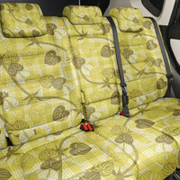 Anthurium Pikake Ti Leaf Palaka Back Car Seat Cover Yellow Version