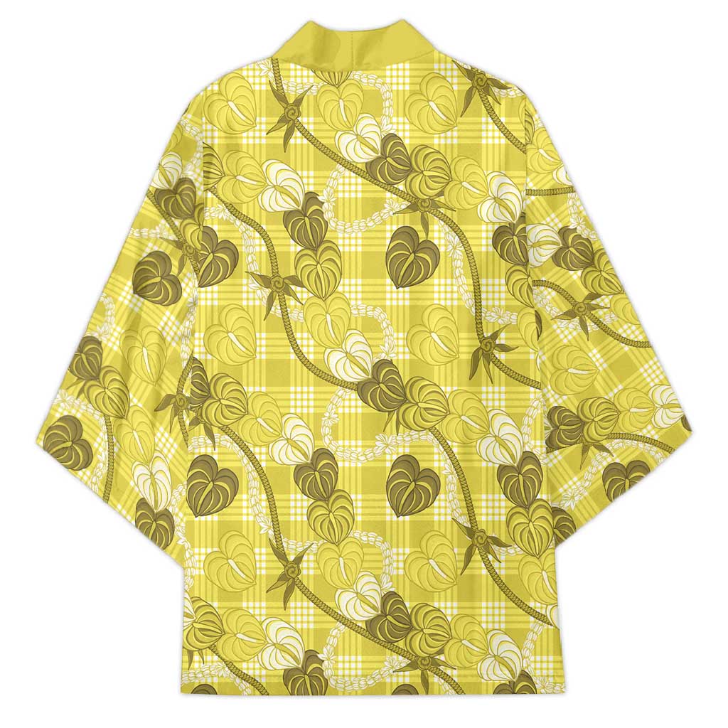 Anthurium Pikake Ti Leaf Palaka Kimono Yellow Version LT01 - Polynesian Pride