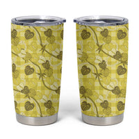 Anthurium Pikake Ti Leaf Palaka Tumbler Cup Yellow Version