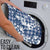 Hibiscus Pakala Cobalt Blue Royal Bathroom Set Tropical Floral Stylized - Polynesian Pride