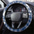 Hibiscus Pakala Cobalt Blue Royal Steering Wheel Cover Tropical Floral Stylized - Polynesian Pride