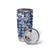 Hibiscus Pakala Cobalt Blue Royal Tumbler Cup Tropical Floral Stylized - Polynesian Pride