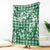 Hibiscus Pakala Emerald Green Blanket Tropical Floral Stylized - Polynesian Pride