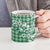 Hibiscus Pakala Emerald Green Ceramic Mug Tropical Floral Stylized - Polynesian Pride