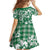 Hibiscus Pakala Emerald Green Family Matching Summer Maxi Dress and Hawaiian Shirt Tropical Floral Stylized - Polynesian Pride