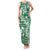 Hibiscus Pakala Emerald Green Family Matching Tank Maxi Dress and Hawaiian Shirt Tropical Floral Stylized - Polynesian Pride