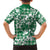 Hibiscus Pakala Emerald Green Kid Hawaiian Shirt Tropical Floral Stylized - Polynesian Pride