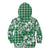 Hibiscus Pakala Emerald Green Kid Hoodie Tropical Floral Stylized - Polynesian Pride