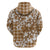 Hibiscus Pakala Bronze Brown Hoodie Tropical Floral Stylized - Polynesian Pride