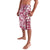 Hibiscus Pakala Royal Magenta Lavalava Tropical Floral Stylized - Polynesian Pride