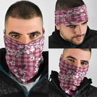 Hibiscus Pakala Royal Magenta Neck Gaiter Tropical Floral Stylized LT01 - Polynesian Pride