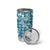 Hibiscus Pakala Ocean Depths Blue Tumbler Cup Tropical Floral Stylized - Polynesian Pride