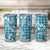 Hibiscus Pakala Ocean Depths Blue Tumbler Cup Tropical Floral Stylized - Polynesian Pride